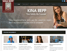 Tablet Screenshot of kinarepp.com